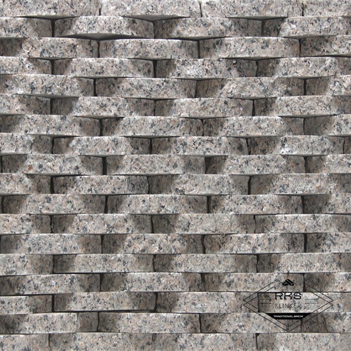 Фасадный камень Плетёнка — Гранит Межиричский в Липецке